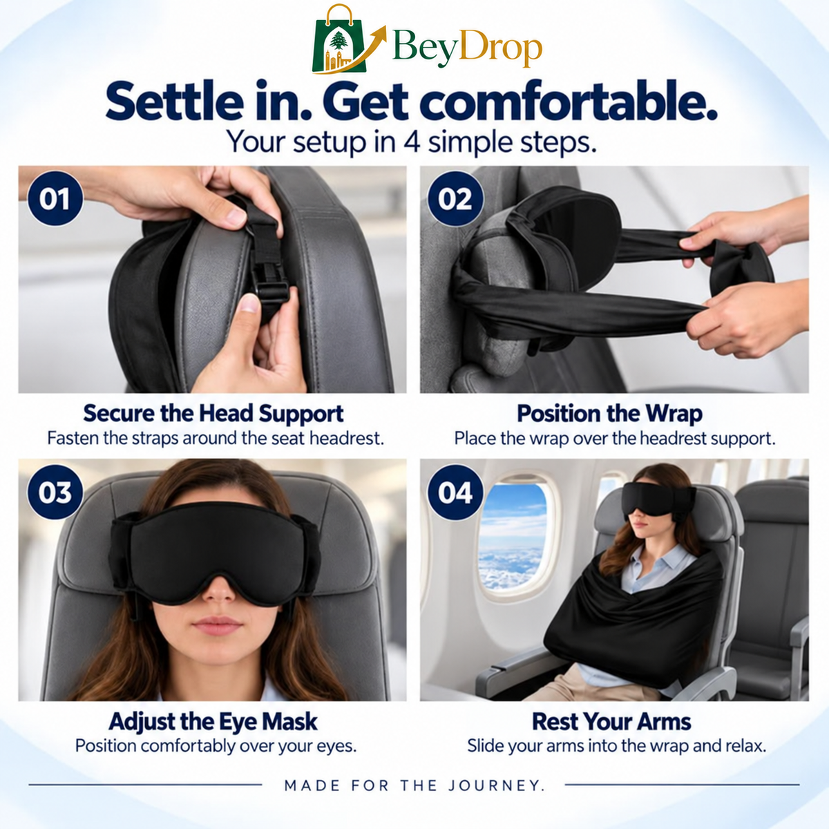 3-in-1 Travel Sleep Set