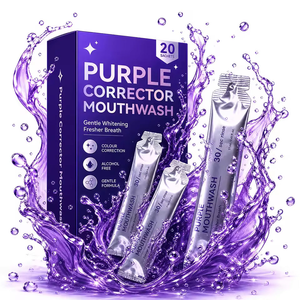 Breath Fresh Mint Purple Mouthwash