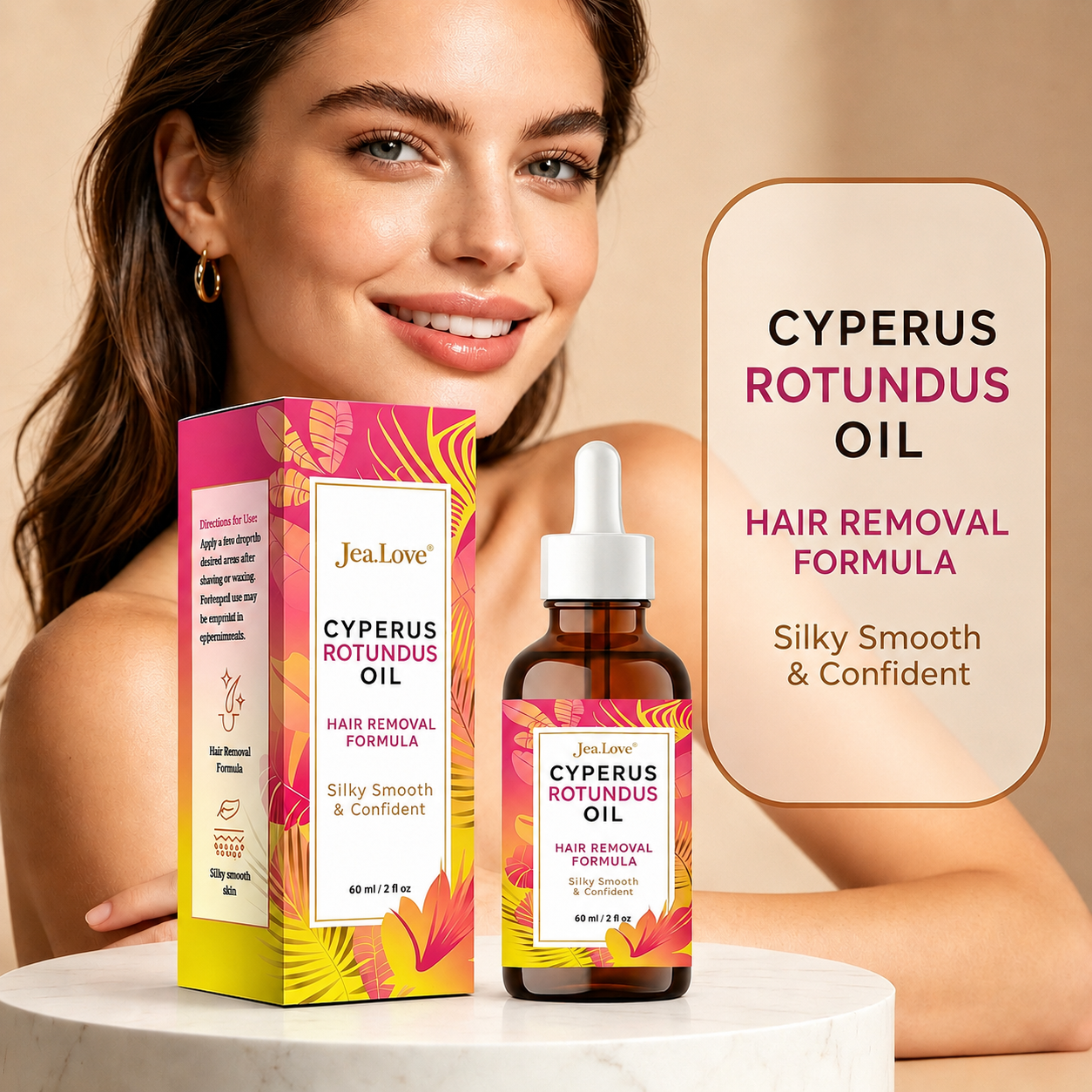 Cyperus Rotundus Hair Removal Oil