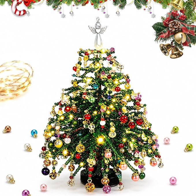 Crystal Beaded Christmas Tree ✨🎄