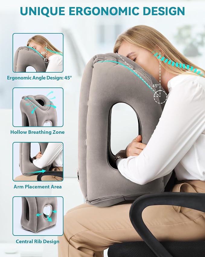 Inflatable Travel Pillow