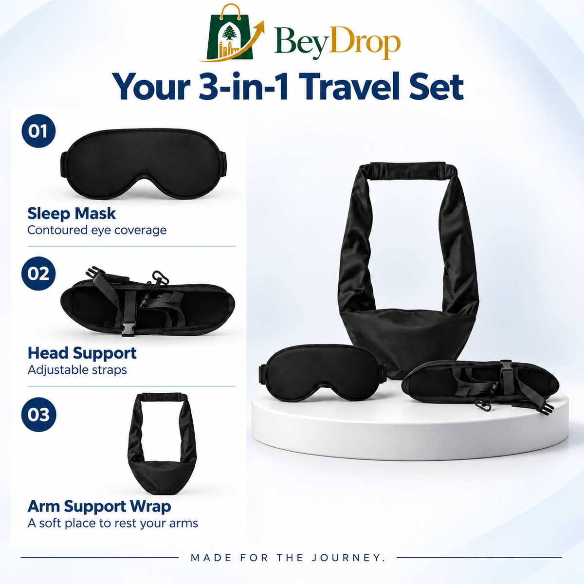 3-in-1 Travel Sleep Set
