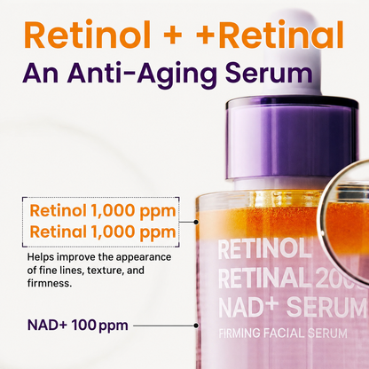 Retinol Retinal 2000 NAD+ Serum – 30ml