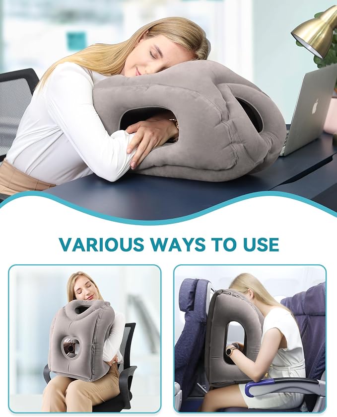 Inflatable Travel Pillow