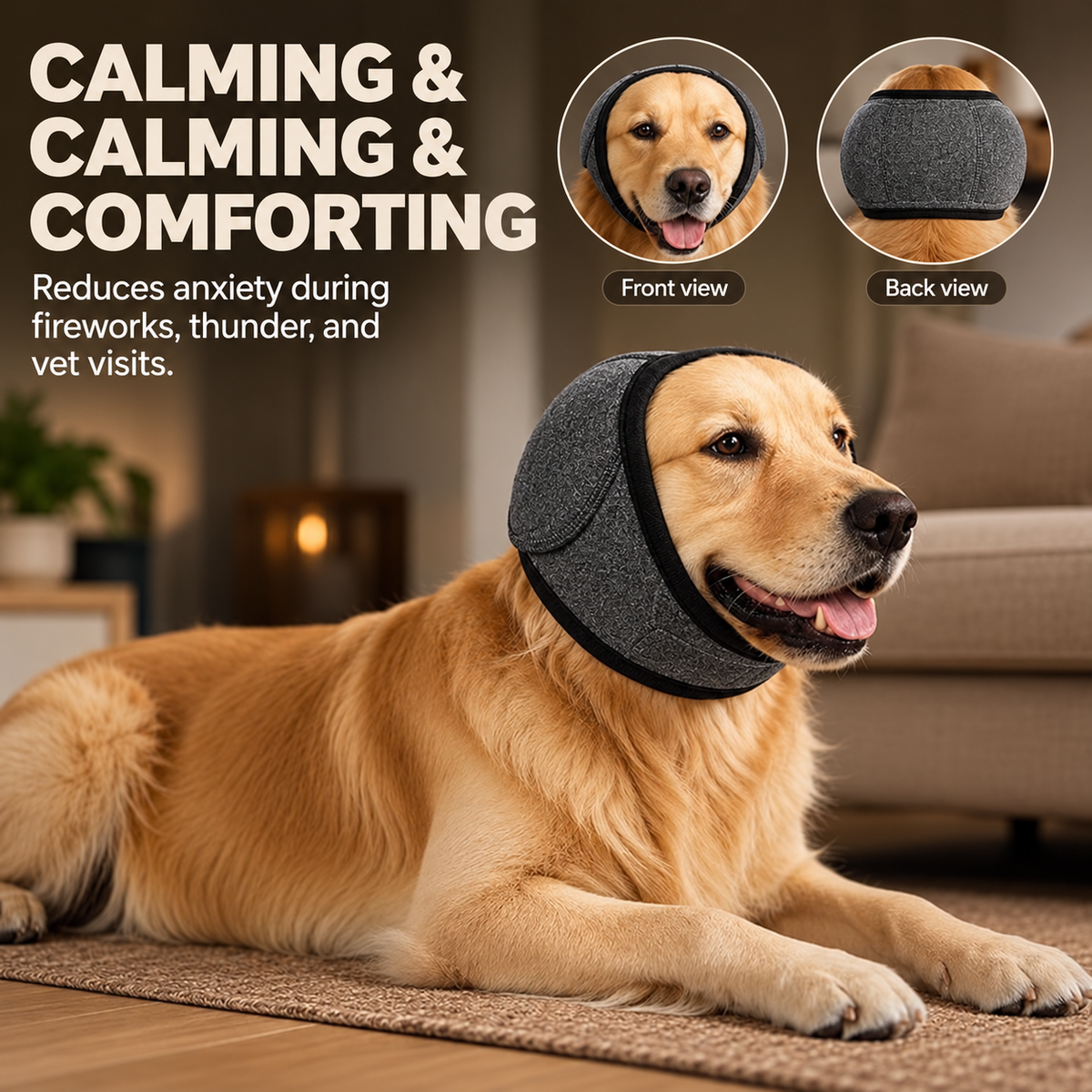 CalmPup – Dog Calming Ear Wrap