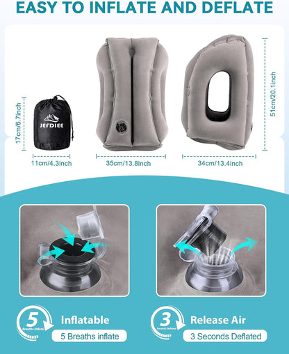 Inflatable Travel Pillow