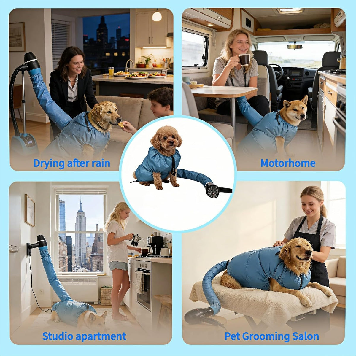 DryPup™ 360° Dog Drying Bag