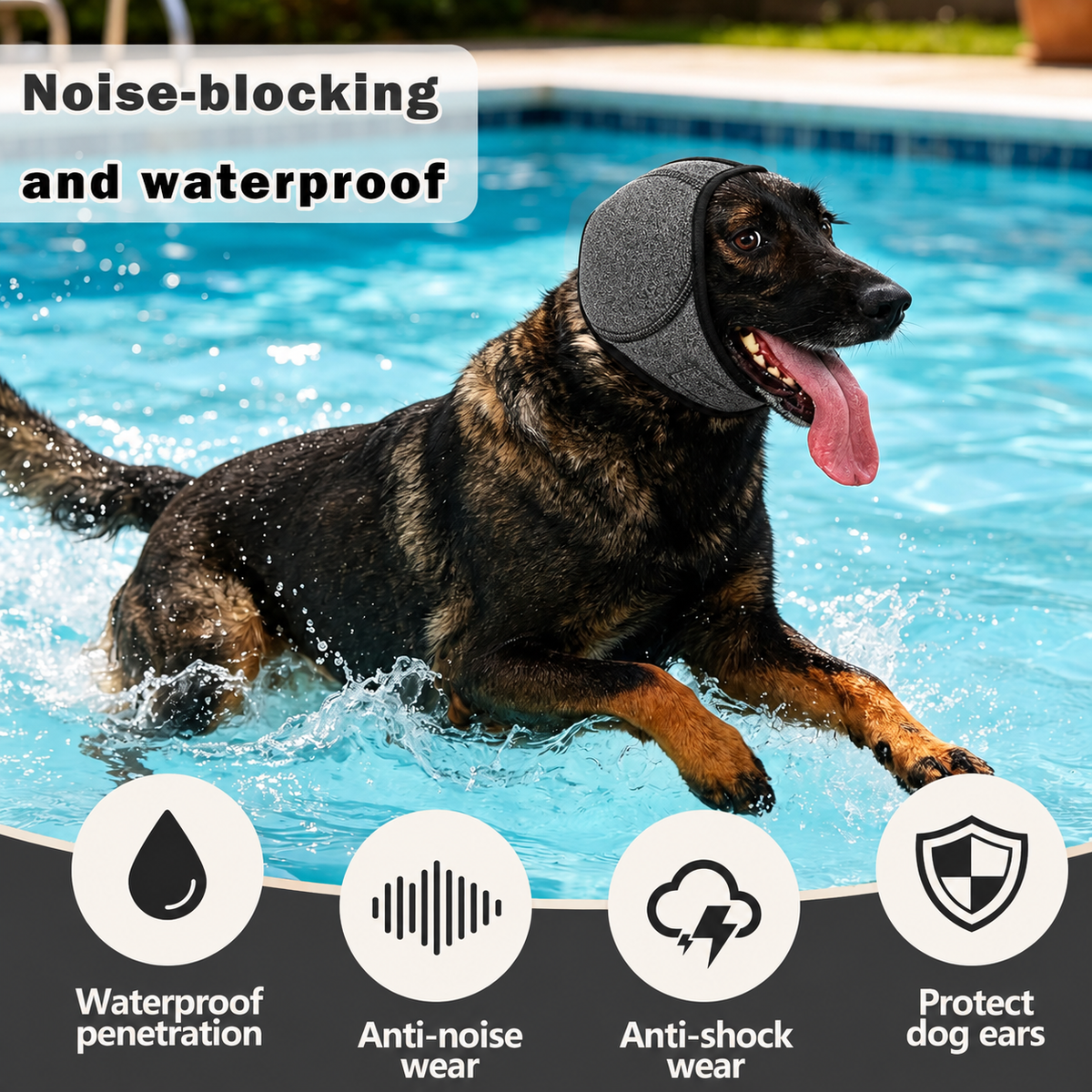 CalmPup – Dog Calming Ear Wrap