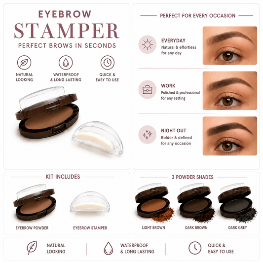 Eyebrow Stamp Kit - Fuller Natural Brows in Seconds
